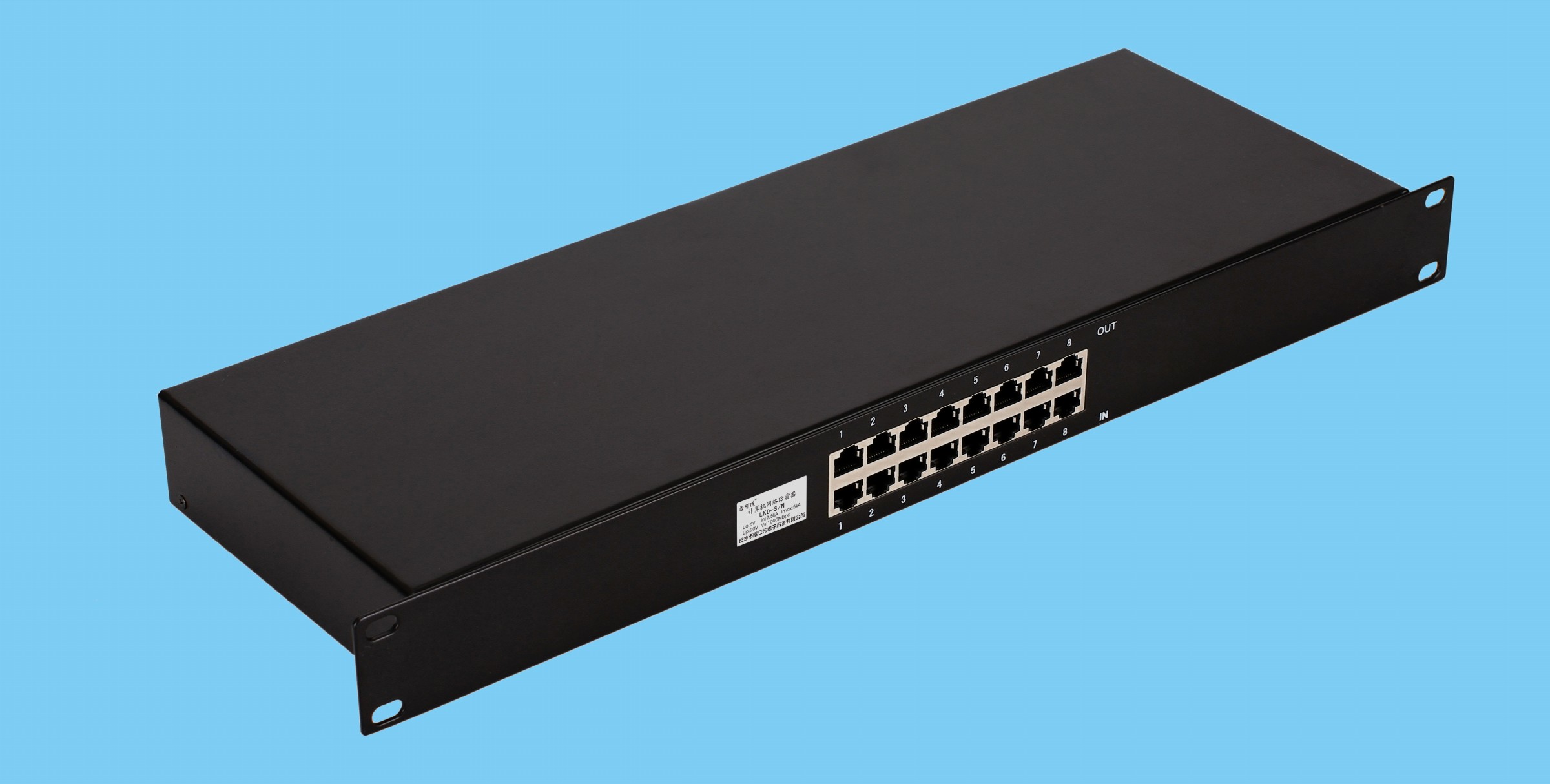 雷可道計(jì)算機(jī)網(wǎng)絡(luò)防雷器(機(jī)架式)